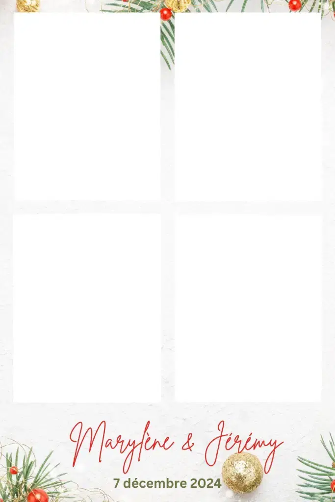 Photos souvenir de mariage