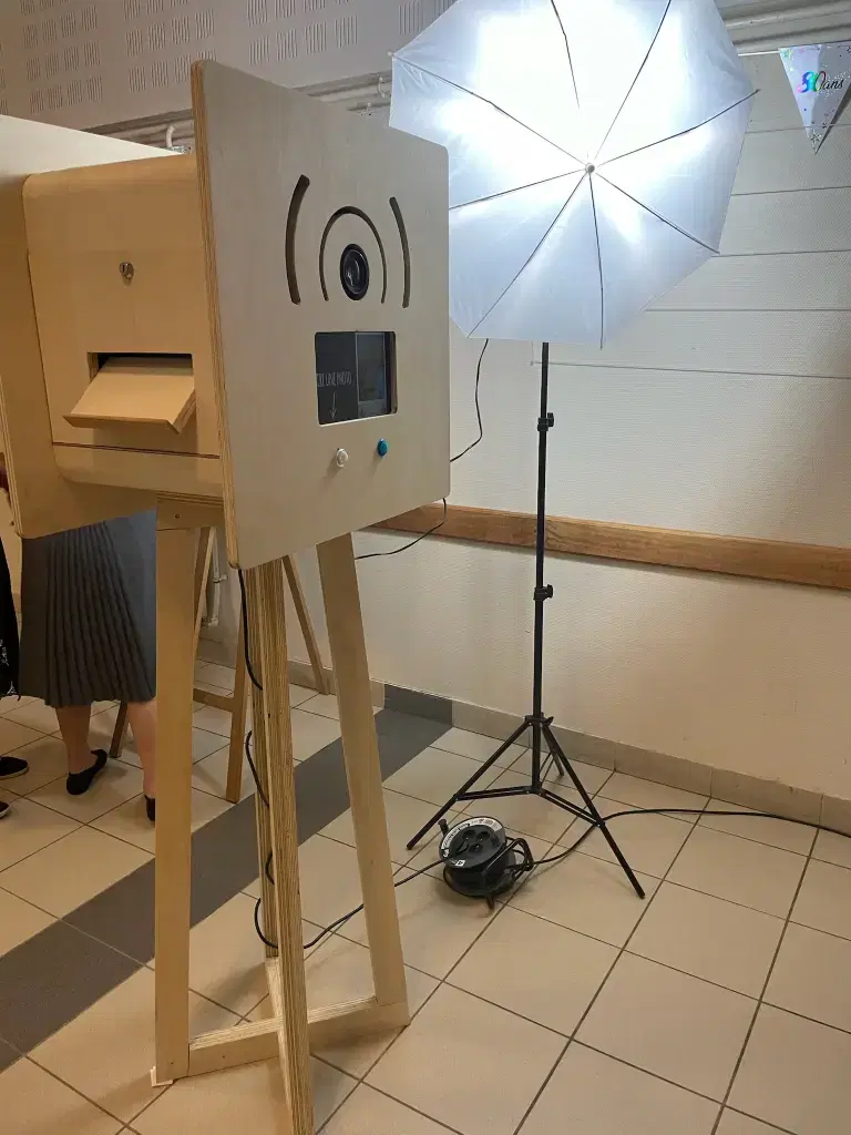 Borne photo Pure — Design minimaliste